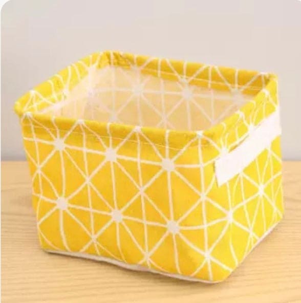Cotton Foldable Desktop Storage Box, Waterproof Toys Laundry Storage Basket, Cosmetic Laundry Storage Organizer, Collapsible Basket For Cosmetics and Toys Storage Cotton Foldable Desktop Storage Box, Waterproof Toys Laundry Storage Basket, Cosmetic Laundry Storage Organizer, Collapsible Basket For Cosmetics and Toys Storage